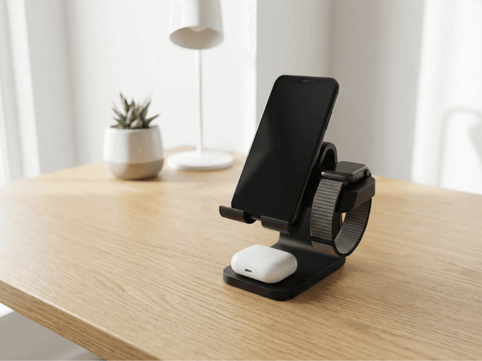 Phone and Accesories Charging Stand — 7