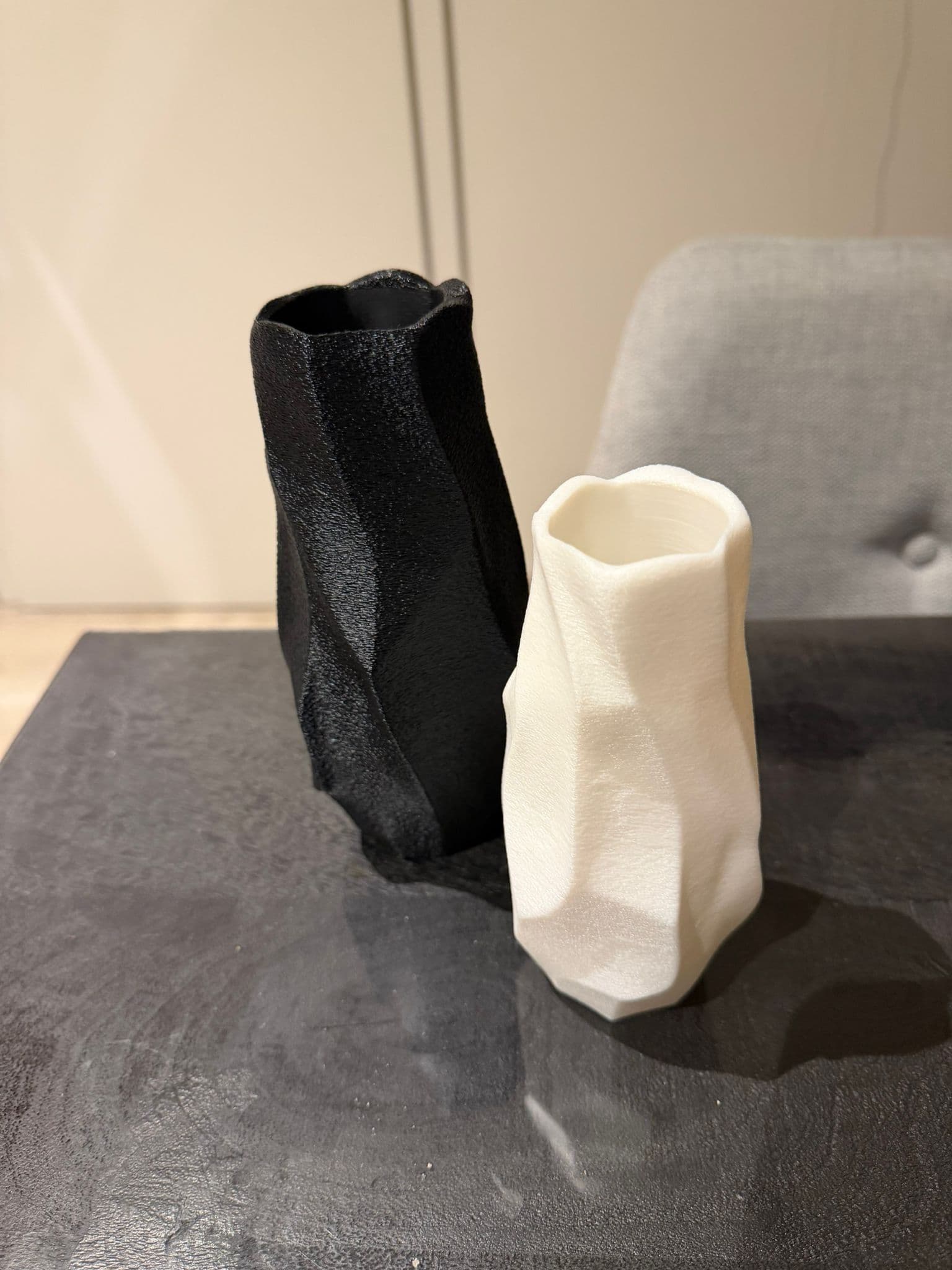 modern, sculptural vase — 2