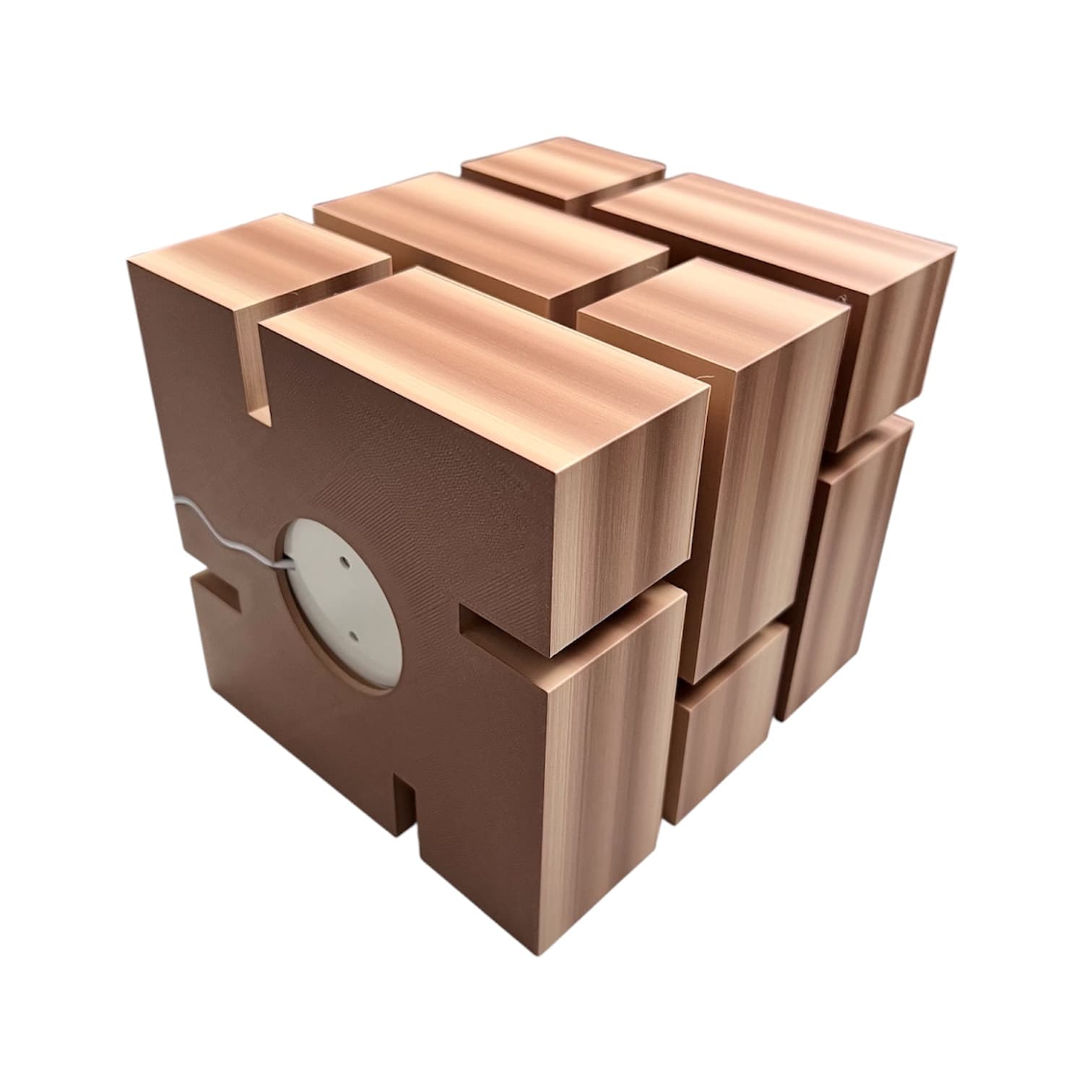 Modular LED Cube Light – Easy Print, No Glue — 3