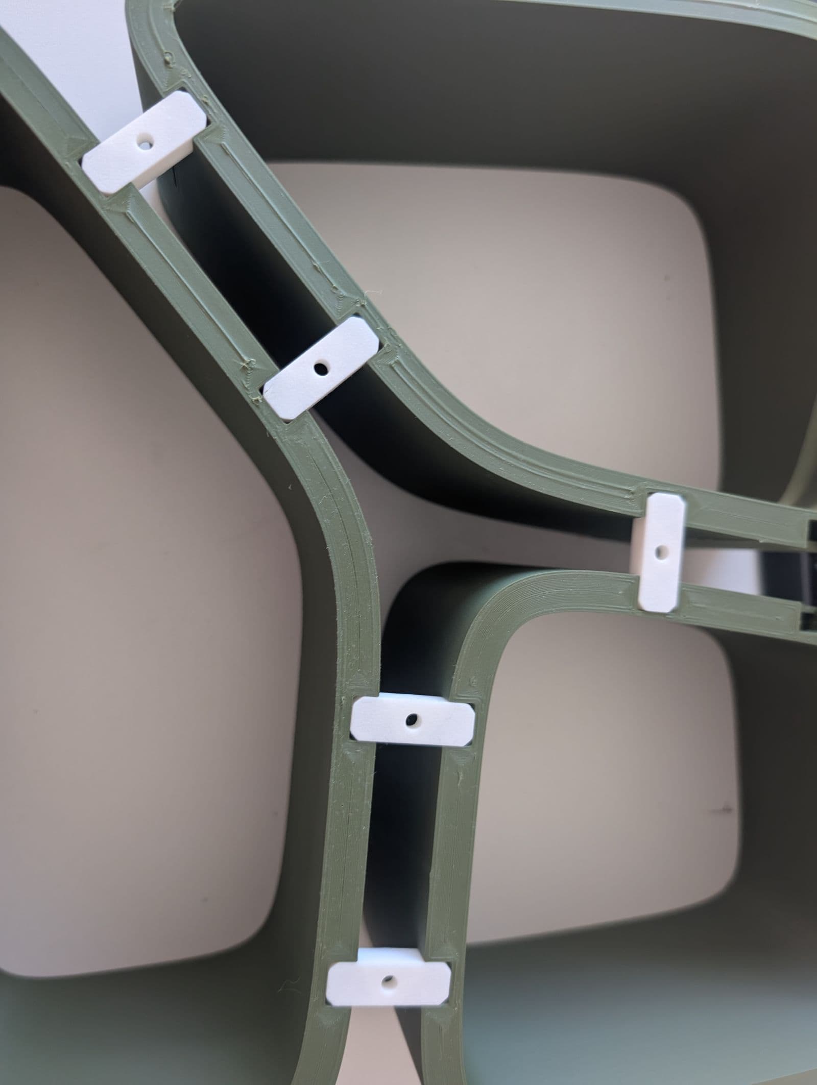 Organic Voronoi Wall Shelf Modules — 3