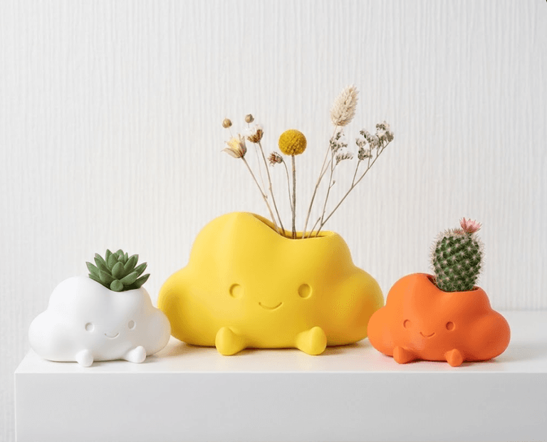 "SkyPot" - Cute Cloud Planter & Desk Organizer — 1