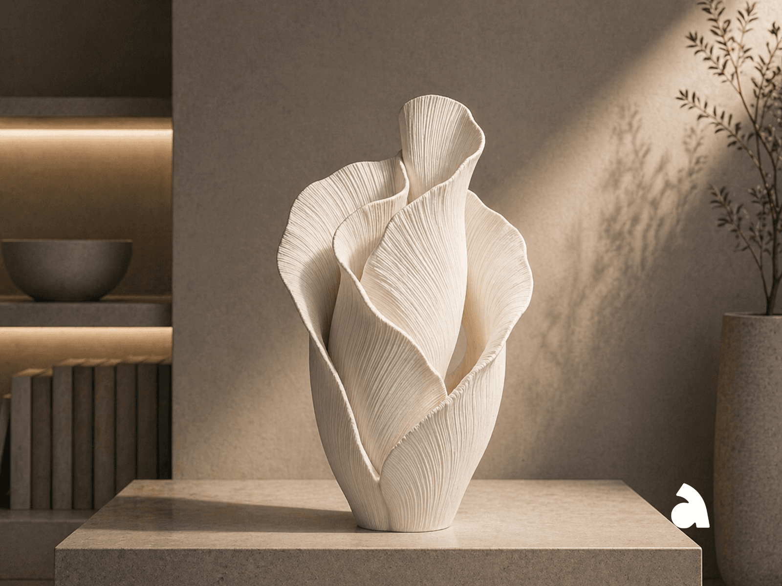Veil Petal - Sculptural Decor — 1